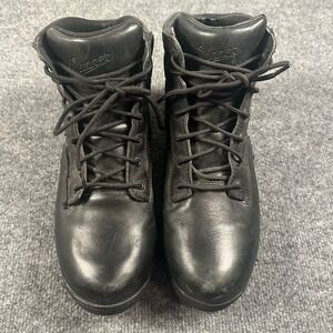 DANNER 4.5" Striker II GTX Mens 9.5 Black Leather Gore-Tex Lace Up Boots